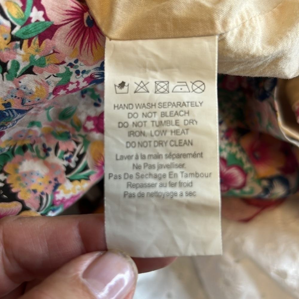 COTTAGECORE Floral Bubble Mini Dress, Size 4 - Picture 8 of 10
